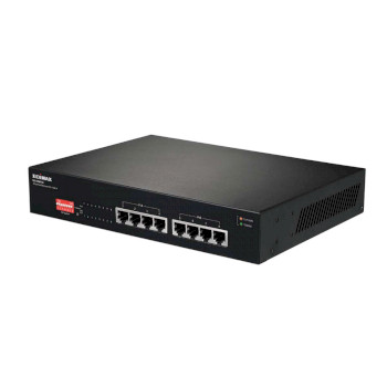 GS-1008P V2 Lange afstand 8-poorts gigabit poe+-switch met dip-switch Product foto